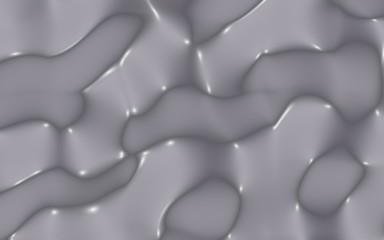 Graphic illustration - liquid pattern gray color. Modern abstract background. Design wallpaper. 3D illustration