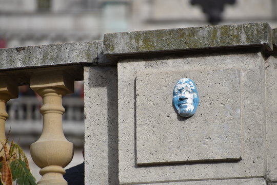 Paris sacre coeur closeup