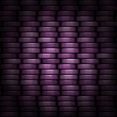 Purple coins texture with black border