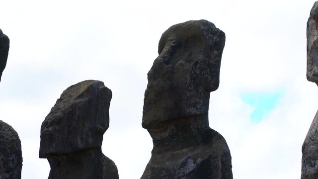Rapa Nui Moai Statues of Chile, Easter Island