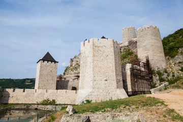 Fototapeta na wymiar Travel Serbia Europe Danube Fortress