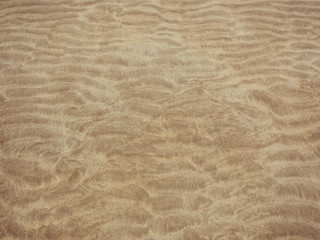 Fototapeta na wymiar abstract pattern made by tide on sandy beach