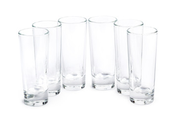 Glass isolated on white background