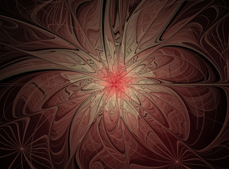 Beautiful abstract fractal background