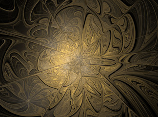 Beautiful abstract fractal background