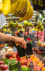 exotic fruits in assortment.