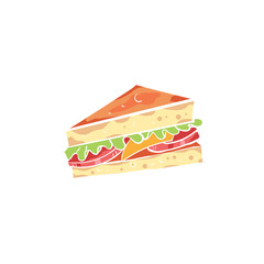 Sandwich Vector Illustration