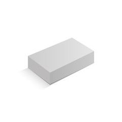 Blank box on white background. Vector, eps10