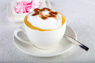 Cappuccino coffee
