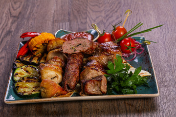 Grilled plate mix