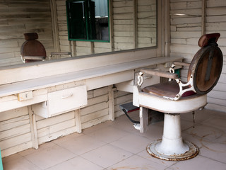 Antique Barbershop in The Vintage Room