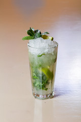 Mojito with lime