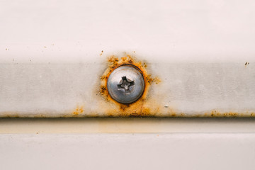 Old nut rust