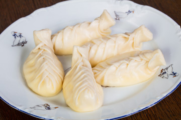 Khinkali with cheese