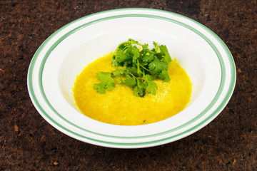 Delicious lentil soup