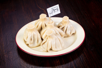 Georgian cuisine Khinkali