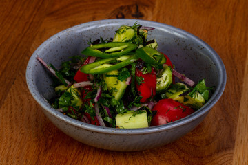 Georgian traditional salad