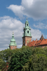 Wawel Castle in Krakow, Poland