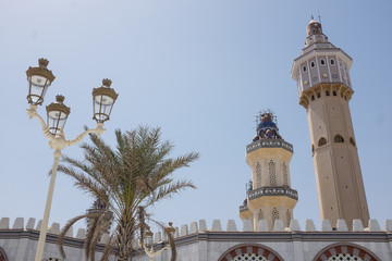 Fototapeta na wymiar Grand Mosque of Touba