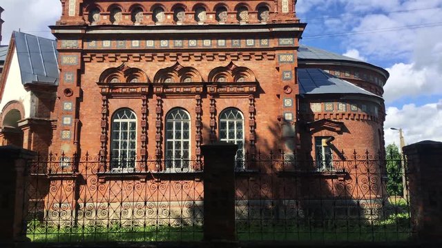 Pirevichi Village, Zhlobin District Of Gomel Region Of Belarus. All Saints Church Is Old Cultural And Architectural Monument