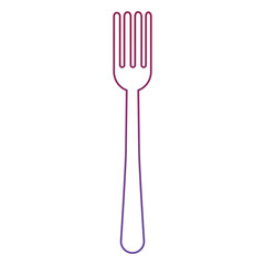 fork cutlery isolated icon