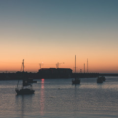 Sunrise at the pier