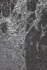 Old Black Bubbling Paint Texture