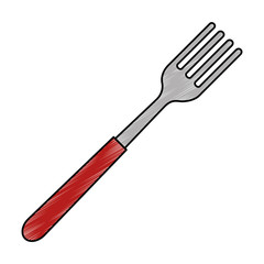fork cutlery isolated icon