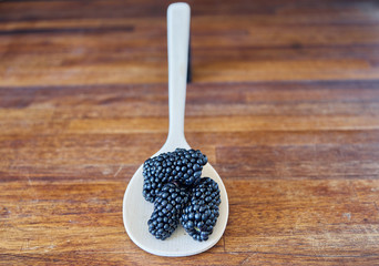 blackberry on spoon 2