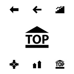 Collection of 7 move filled icons