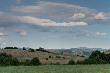 Views of mountains in Banska Bystrica, Slovakia