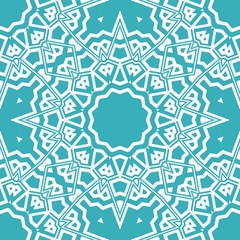 Abstract Vector seamless pattern with abstract geometric style. Repeating sample figure and line. For interiors design, wallpaper, textile industry