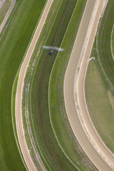Racing Track Aerial Perspective