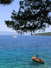 seaview taken in Korcula, Croatia