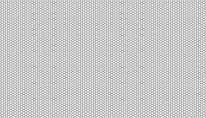 Black honeycomb on a white background. Seamless texture. Isometric geometry. 3D illustration