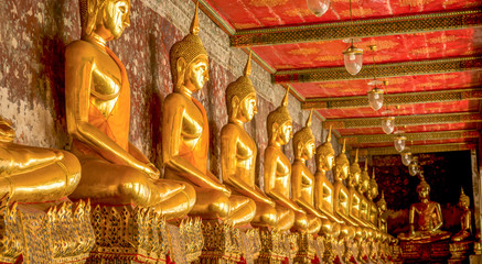 Fototapeta premium Buddha statue Bangkok Thailand