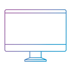 computer display isolated icon vector illustration design
