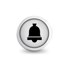 Notification bell icon vector. vector icon template