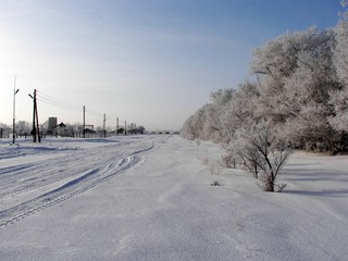 Obraz premium winter landscape