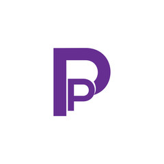 Pp Initial Letter Logo Design Element. logo Vector Template
