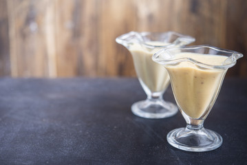 homemade custard vegan