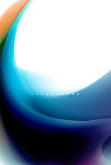 Holographic paint explosion design, fluid colors flow, colorful storm. Liquid mixing colours motion concept, trendy abstract background layout template for business presentation, app wallpaper banner