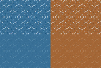 Wallpaper set. 3d background. Seamless pattern.
