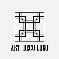 Art deco logo