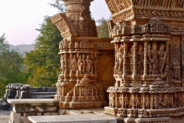 1000 year+ old beautiful temple, Nagda, Rajastan. India