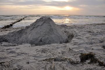 Started sandcastle by jziprian