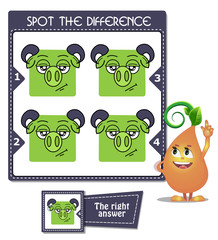 Spot the difference сapricorn