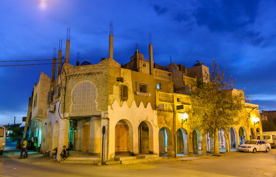 Typical buildings in Touggourt, Algeria