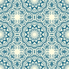 Art-deco floral pattern. Seamless. vector illustration. For invitation wedding, valentine's, background, wallpaper.