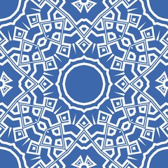 Abstract Vector seamless pattern with abstract geometric style. Repeating sample figure and line. For modern interiors design, wallpaper, textile industry